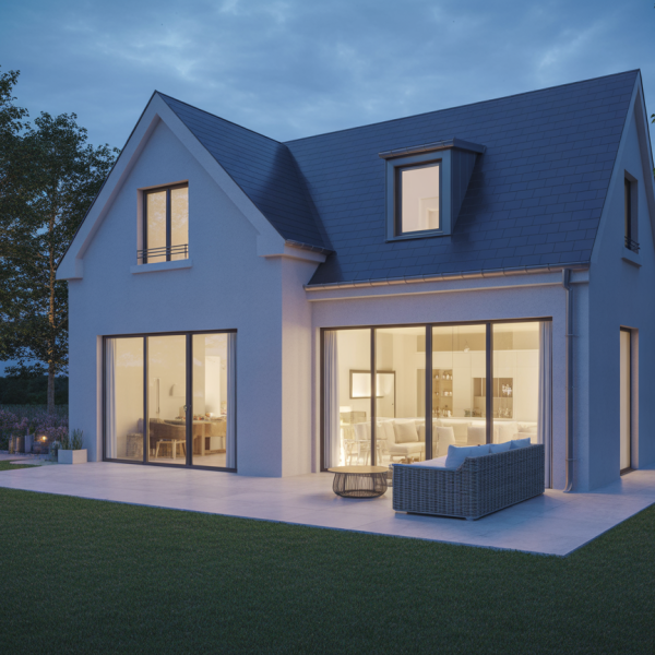 Baies vitrées en aluminium